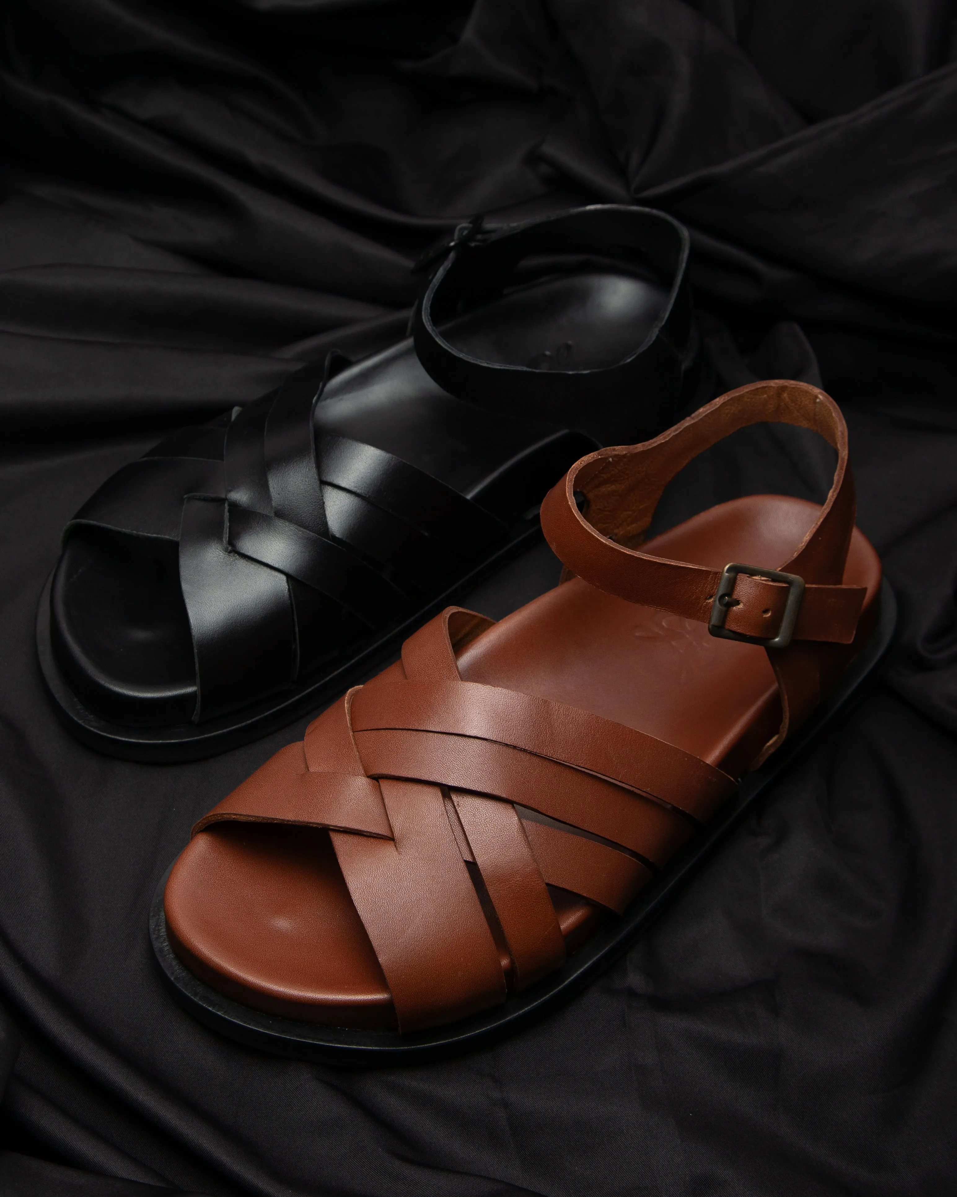 Sandal Francesca Brown
