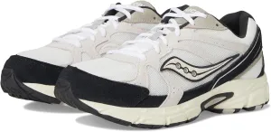 Saucony Unisex Ride Millennium Sneaker, White/Black, 8.5 US Men