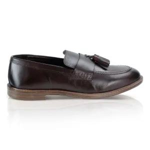 Silver Street London CHARLESTON Mens Loafers Burgundy
