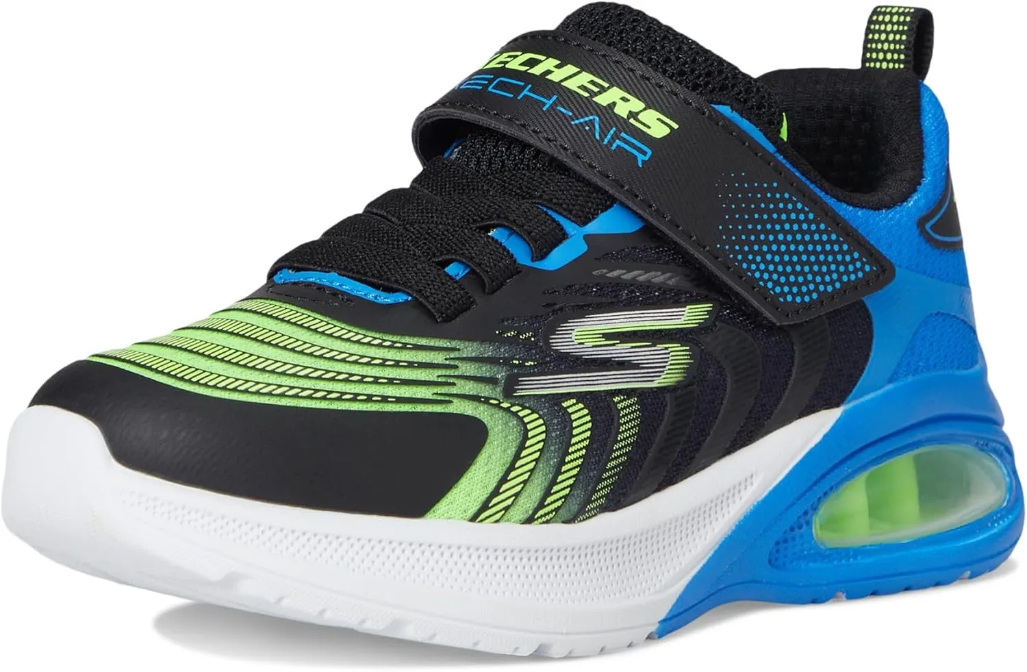 Skechers Boy's Microspec Max Advance-vortivo Sneaker