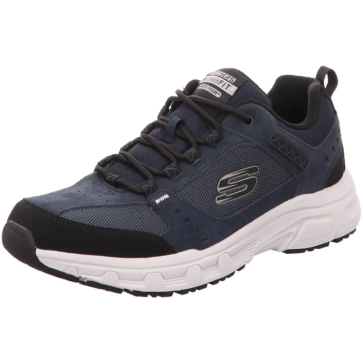 Skechers Expansive variety Redwick Canyon 10.5 Fast-track support Navy/Black Trainers Mens Oak