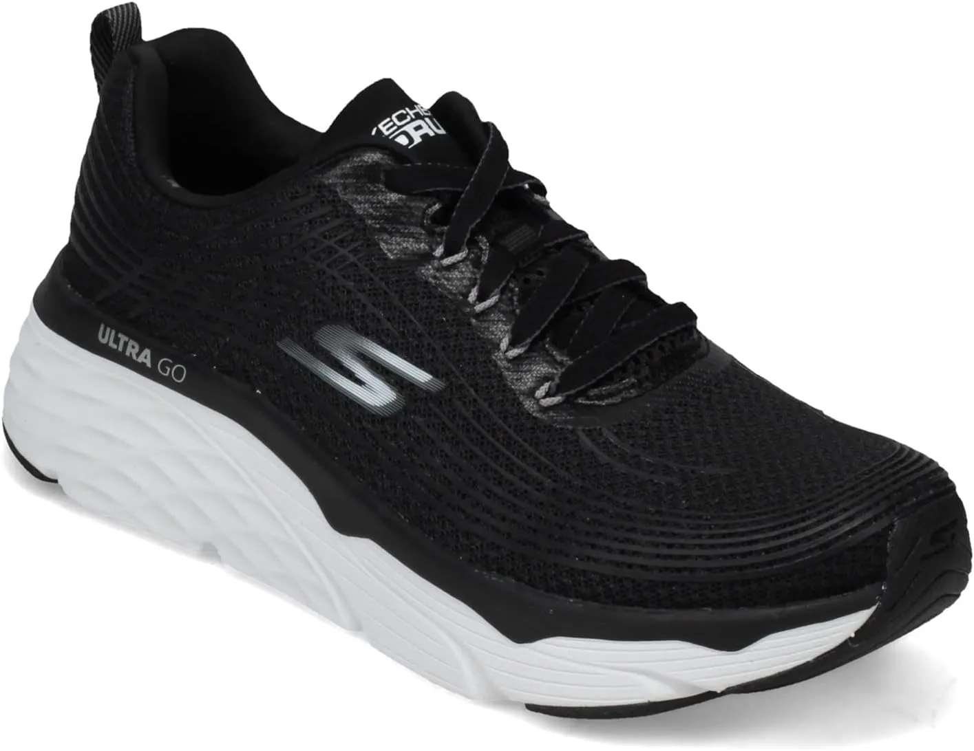 Skechers Max Cushion - 17693 Black/White 7.5 B (M)
