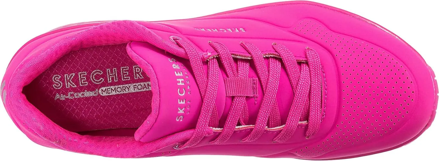 Skechers Women's Street, Uno - Neon Nights Sneaker