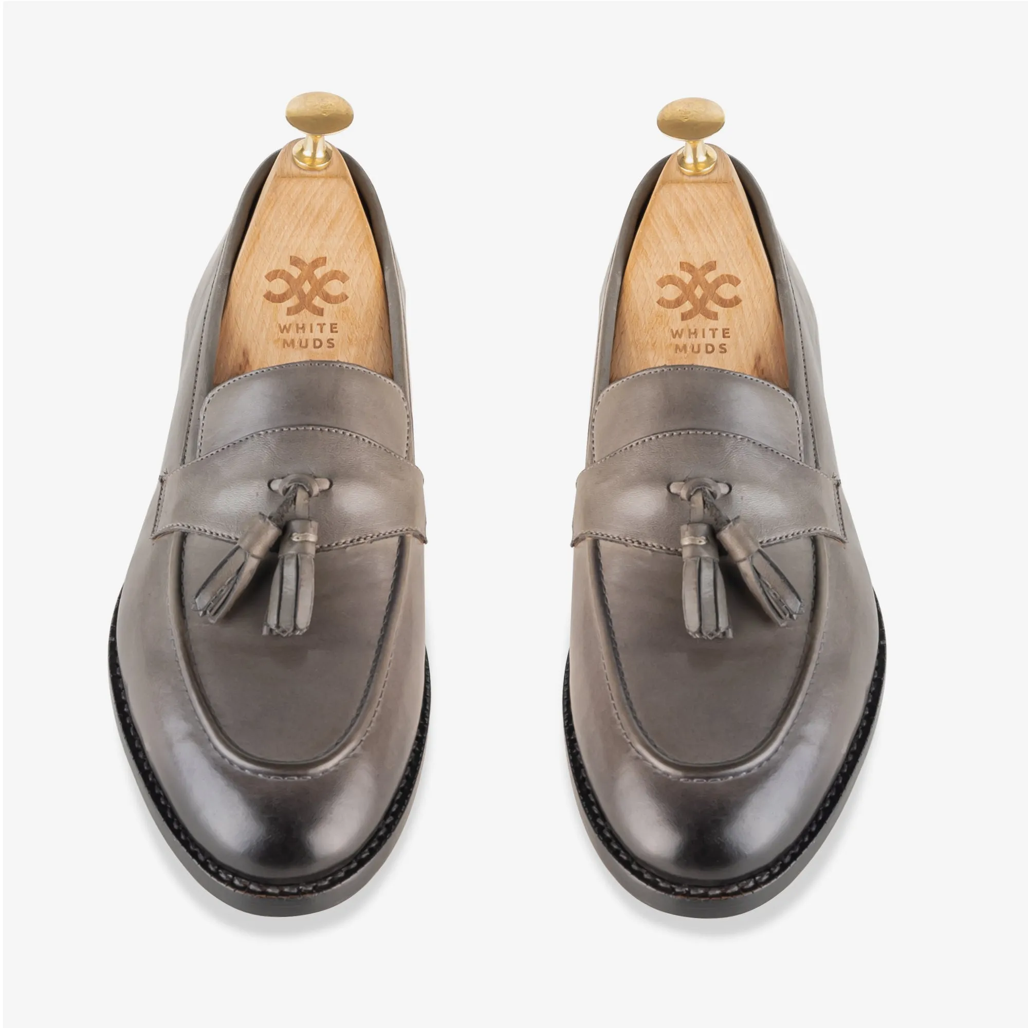 Southwark Big Tassel Smoked Grey Slip-on