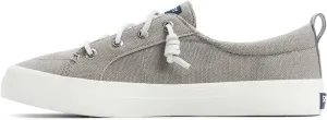 Sperry Women's Crest Vibe Sneaker, Grey, 5 Wide