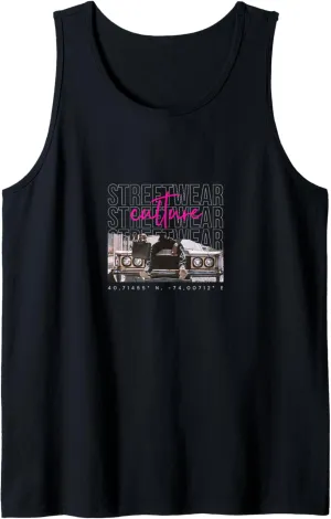 Streetwear Culture NYC Urban Vibe Art Tank Top
