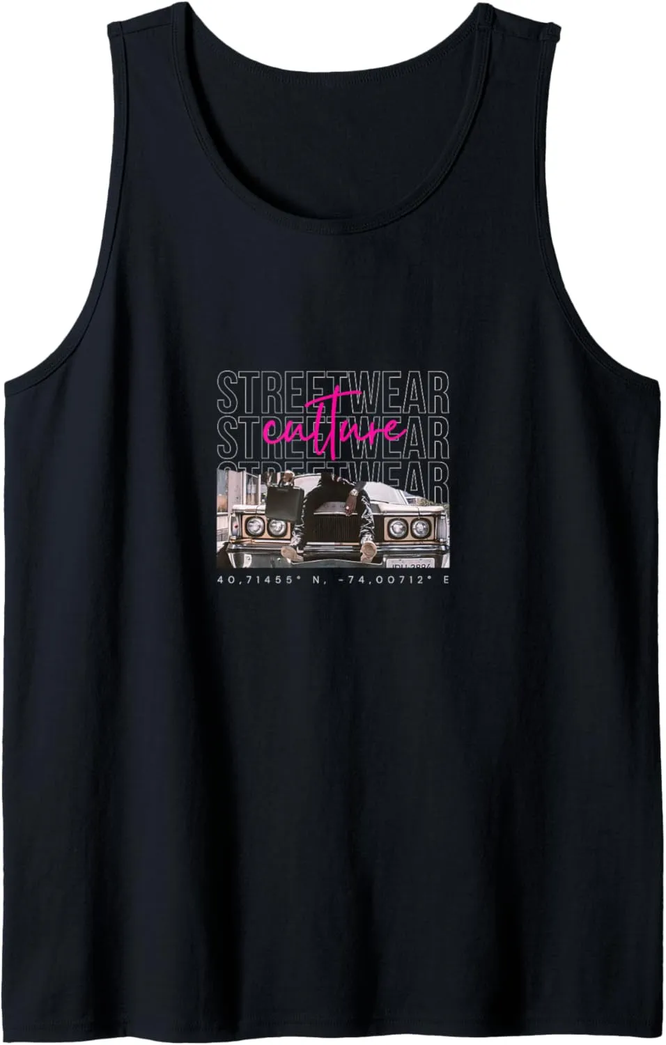 Streetwear Culture NYC Urban Vibe Art Tank Top