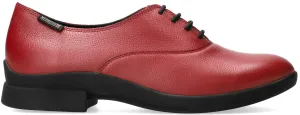 'Syla' women's lace-up shoe - Red