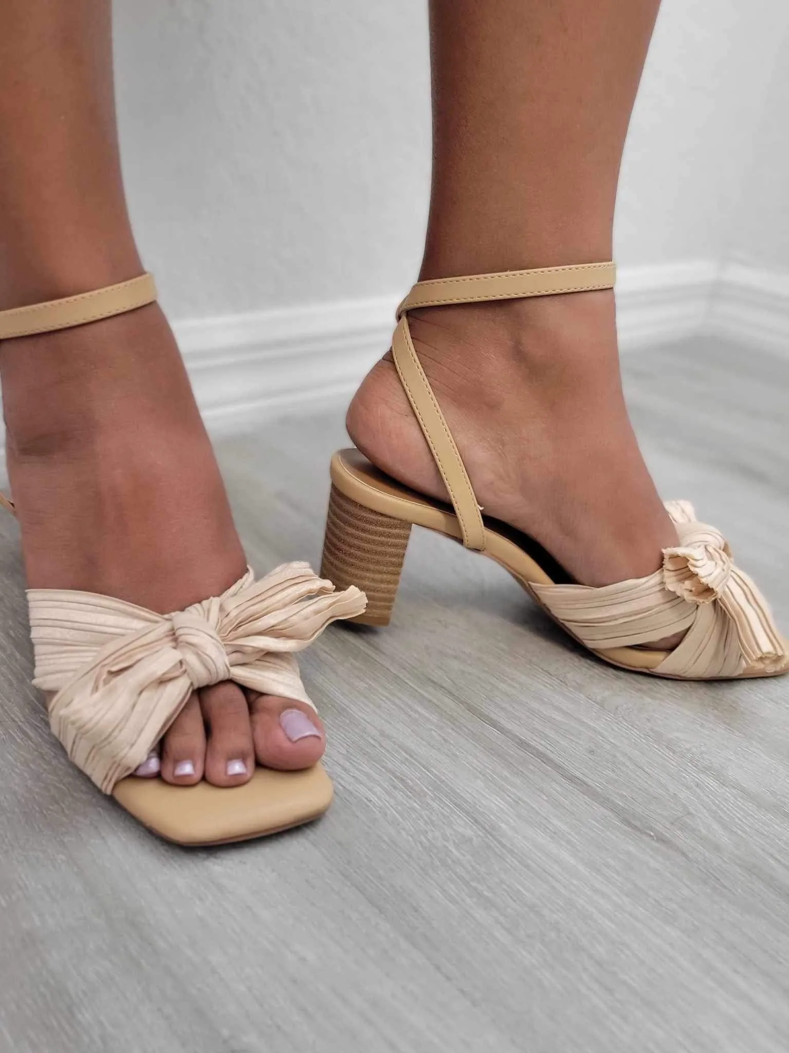 Taupe Cara Heel
