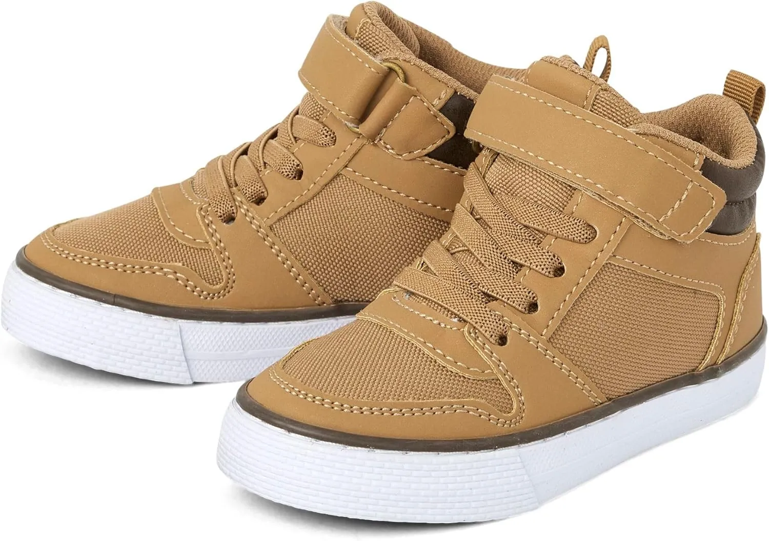 The Children's Place Baby Boys' Casual Lace Up Hi Top Sneaker
