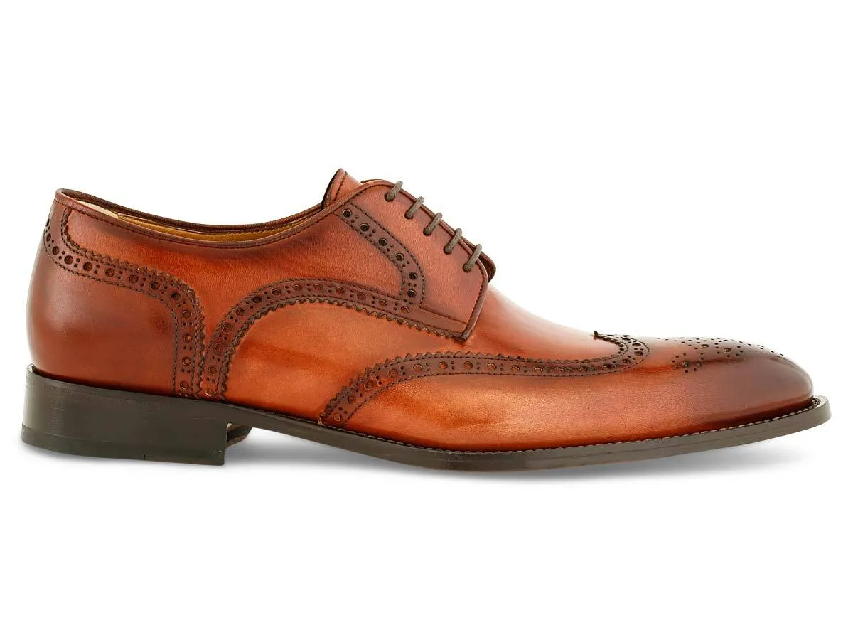 The Cognac Aristocrat – Wingtip Oxfords-16544