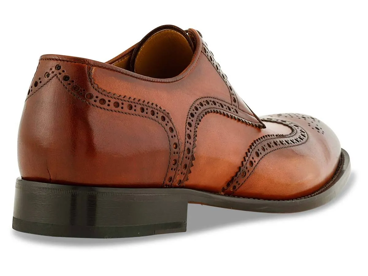 The Cognac Aristocrat – Wingtip Oxfords-16544