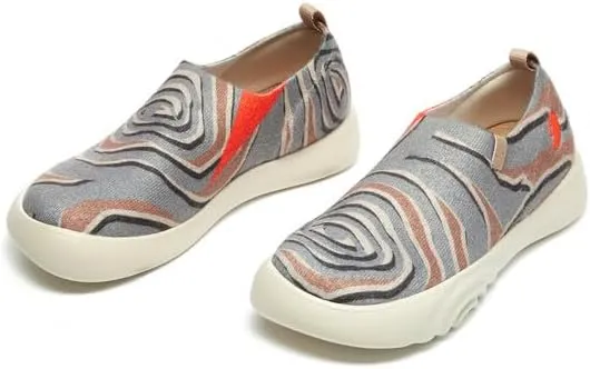 UIN Women's Art Travel Walking Shoes Slip On Casual Lightweight Fashion Sneaker Toledo ⅩⅤ