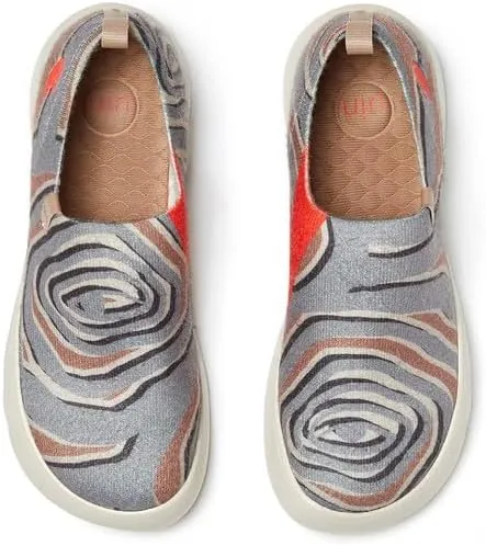 UIN Women's Art Travel Walking Shoes Slip On Casual Lightweight Fashion Sneaker Toledo ⅩⅤ