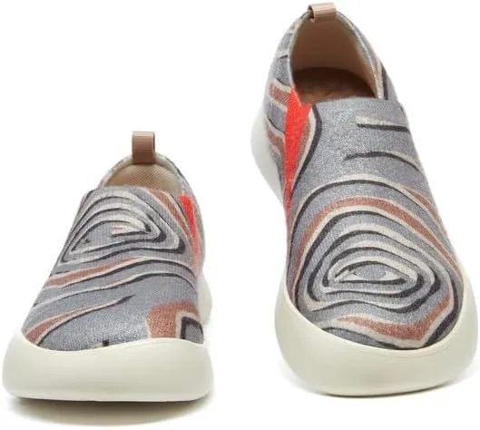 UIN Women's Art Travel Walking Shoes Slip On Casual Lightweight Fashion Sneaker Toledo ⅩⅤ