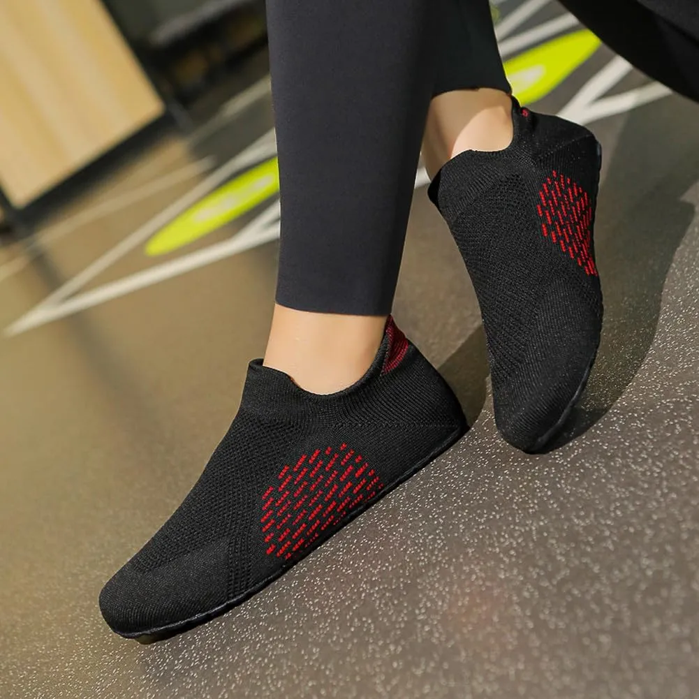 Unisex Lightweight Soft Mesh Indoor Sock Sneakers Breathable Fitness Gym Walking Yoga Shoes