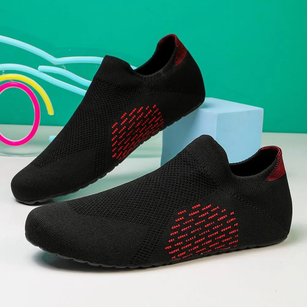 Unisex Lightweight Soft Mesh Indoor Sock Sneakers Breathable Fitness Gym Walking Yoga Shoes