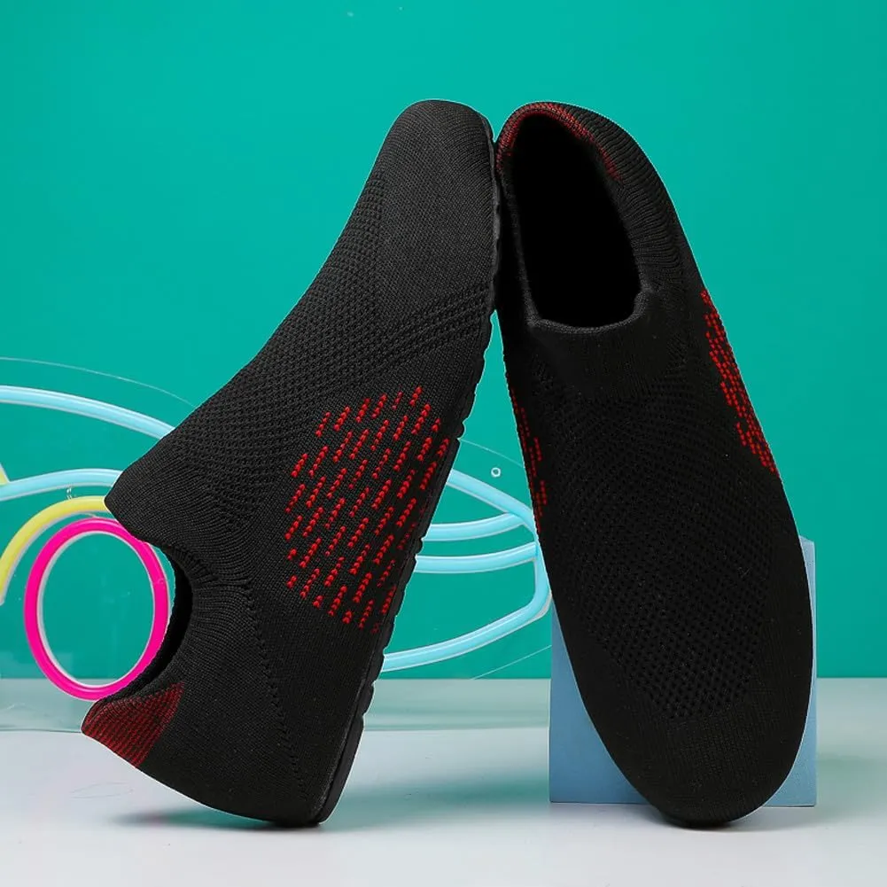 Unisex Lightweight Soft Mesh Indoor Sock Sneakers Breathable Fitness Gym Walking Yoga Shoes