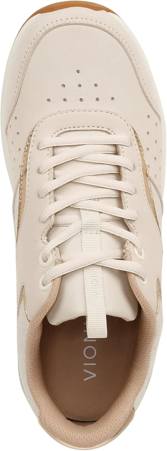 Vionic Women's Fashion Sneaker Nova – Comfortable Lace Up That Includes a Built-in Arch Support Insole That Helps Correct Pronation and Alleviate Heel Pain Caused by Plantar Fasciitis, Medium Width