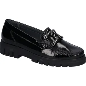 Waldlaufer Serena - Ladies Loafer in Black Patent