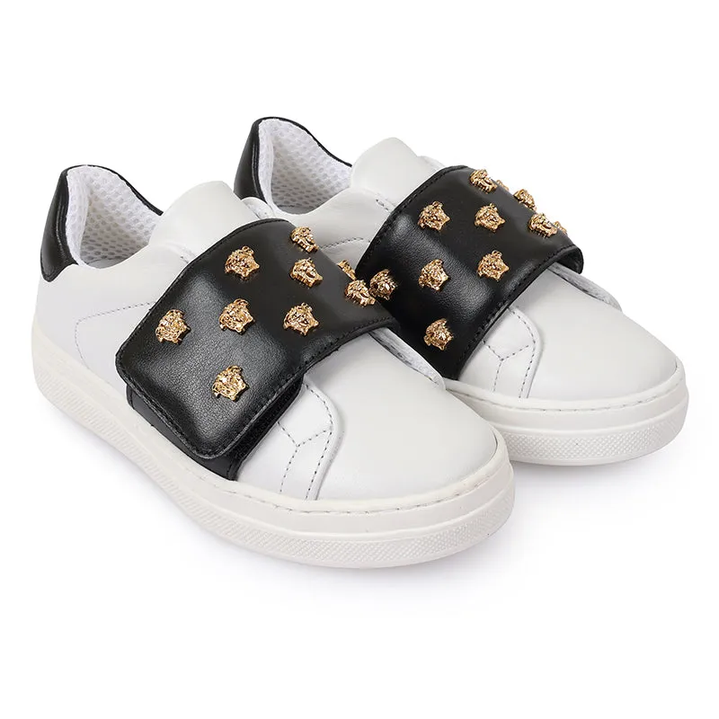 White Velcro Sneaker