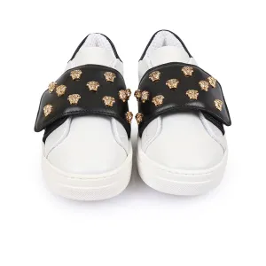 White Velcro Sneaker