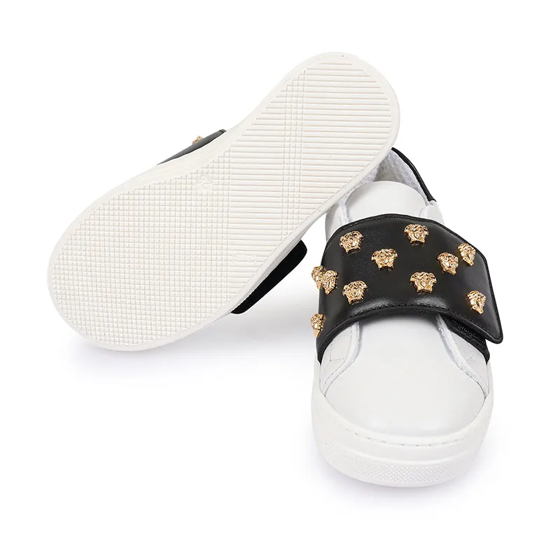 White Velcro Sneaker
