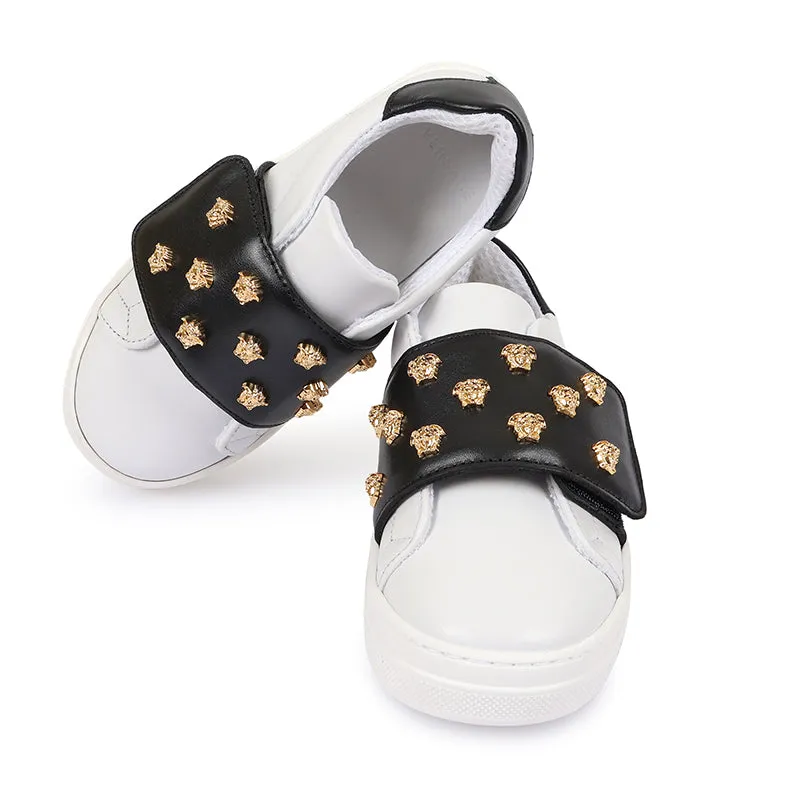 White Velcro Sneaker