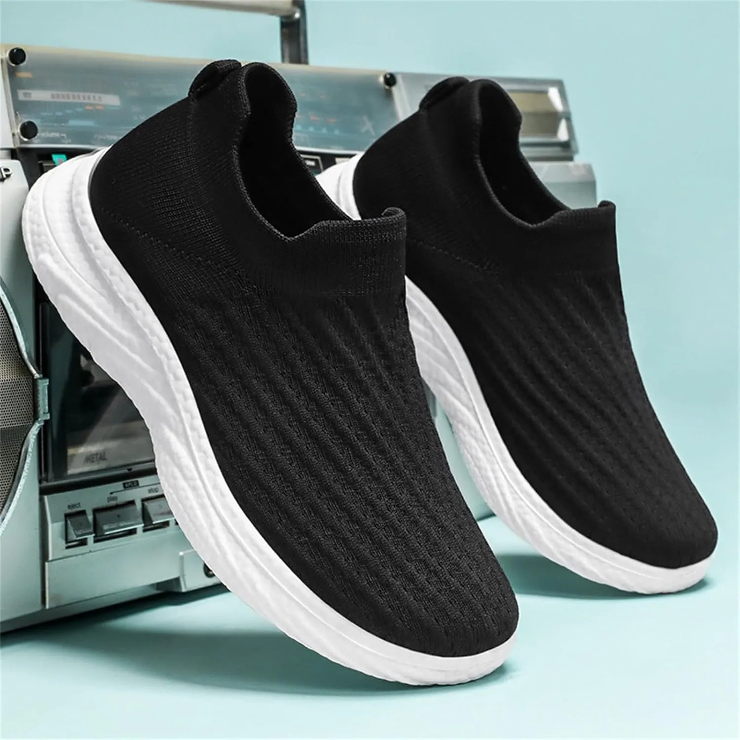 Women's Lace Up Walking Shoes Breathable Lightweight Sport Casual Ladies Girls Fashion Platform Sneakers