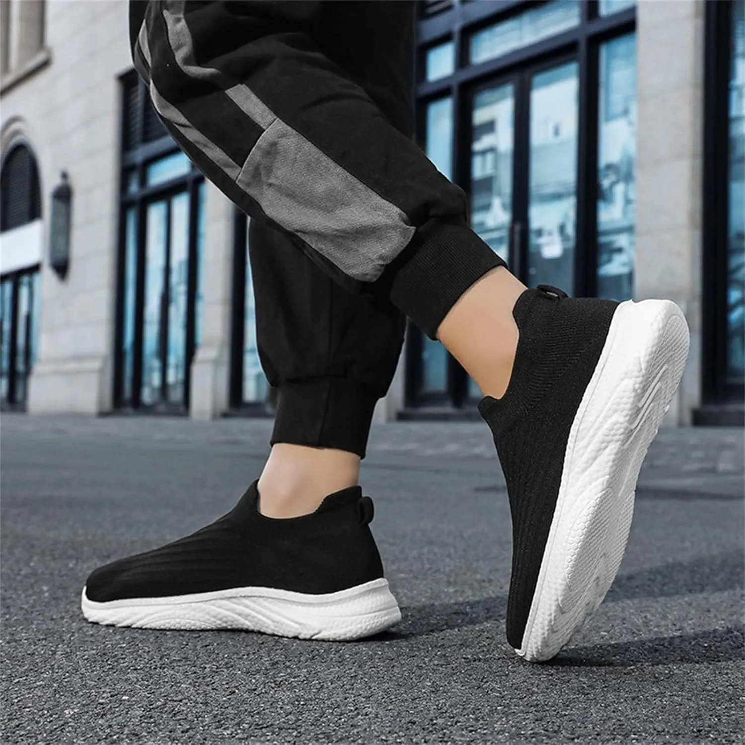 Women's Lace Up Walking Shoes Breathable Lightweight Sport Casual Ladies Girls Fashion Platform Sneakers