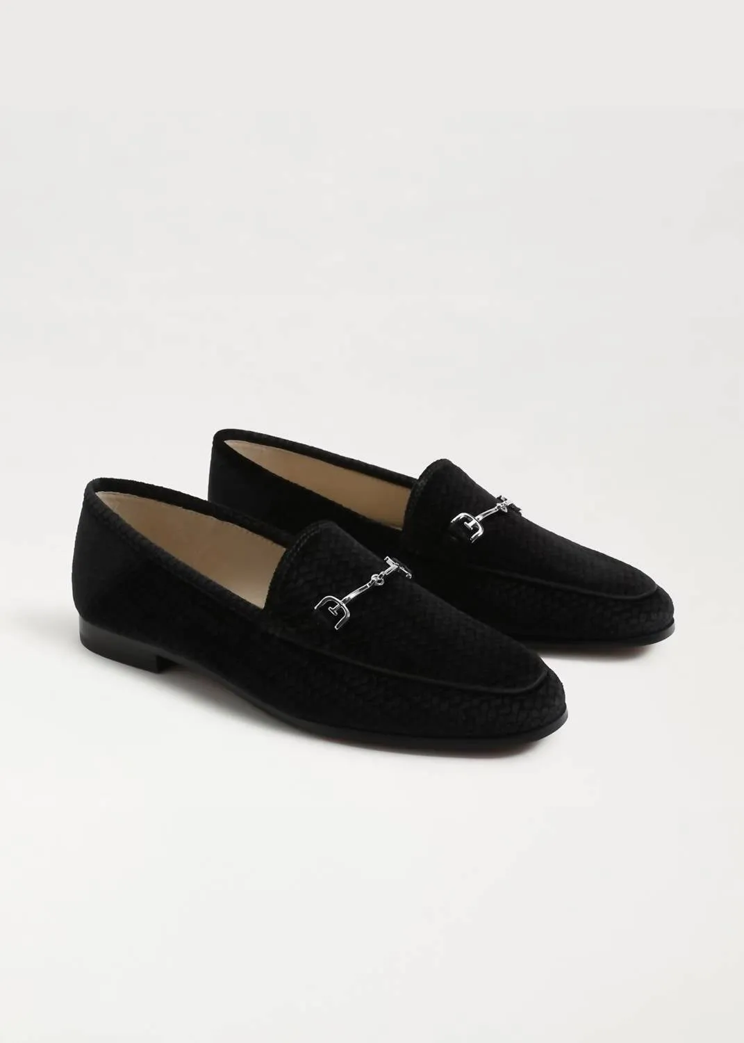 Women's Loraine Loafer In Black Velvet