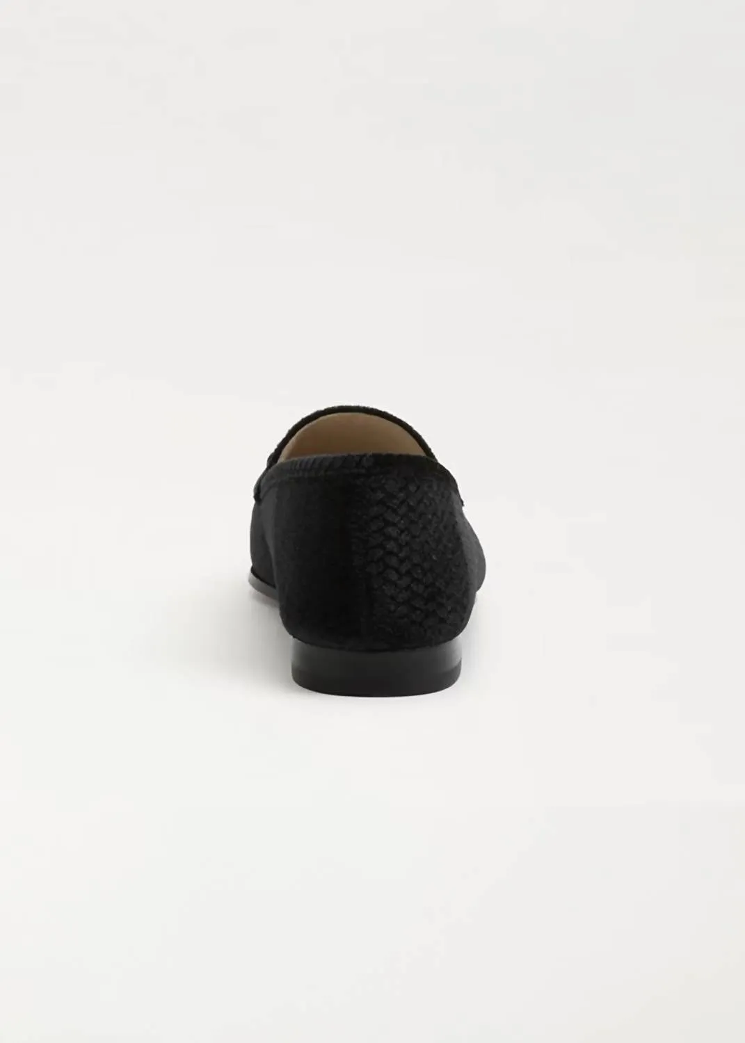 Women's Loraine Loafer In Black Velvet