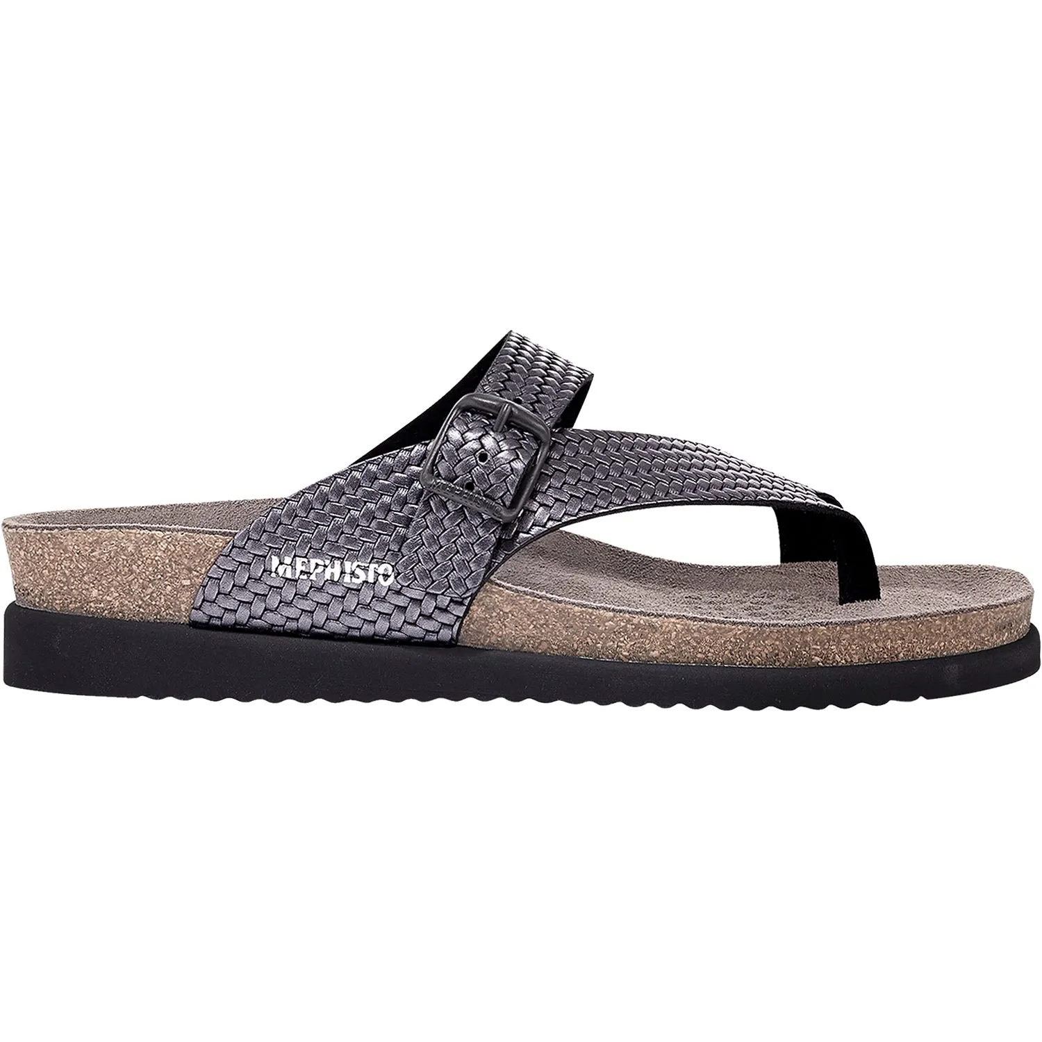 Women's Mephisto Helen Twist Grey Leather