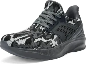 ZZS Mens White Sneaker Tennis Shoes - Slip On Running Shoes Lightweight Casual Walking Shoes for Athletic Workout Gym